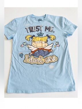 Rugrats Angelica Pickles "Trust Me I Don't Care" Tee M